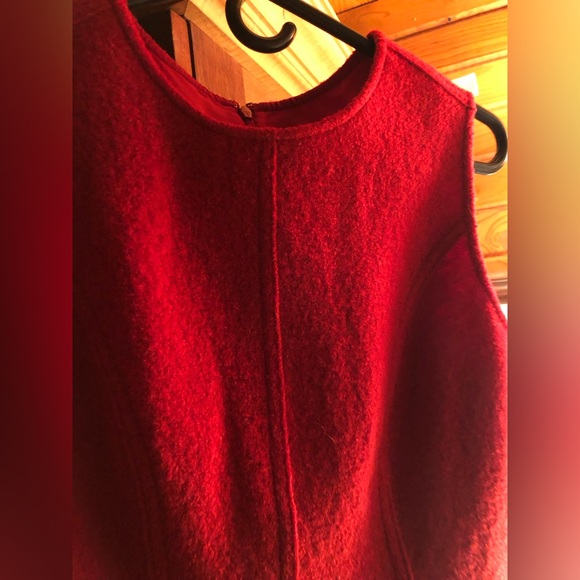 Red Wool Dress Boden - Picture 4 of 7